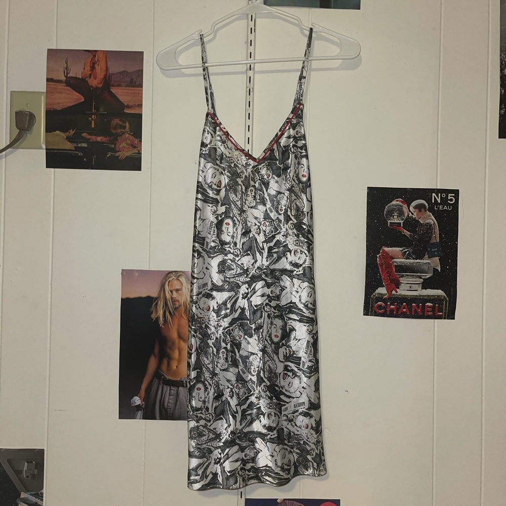 Vintage Marilyn Monroe Silky Slip Dress Gem